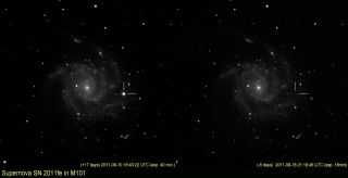 SN2011fe v galaxii M 101